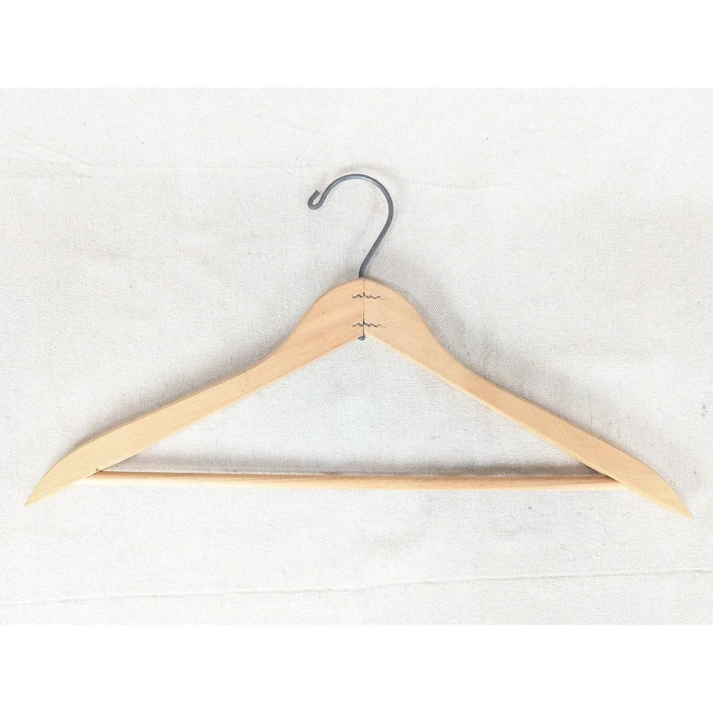 Philadelphia International Airport Motel Wooden Clothes Hanger Vintage Hotel ...